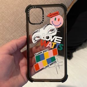 Casetify x love watts phone case for iPhone 11
